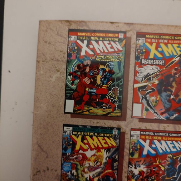 MARVEL MASTERWORKS VOLUME 12 THE X MEN   GOLD FOIL PRINT    By Chris Claremont - Picture 7 of 16
